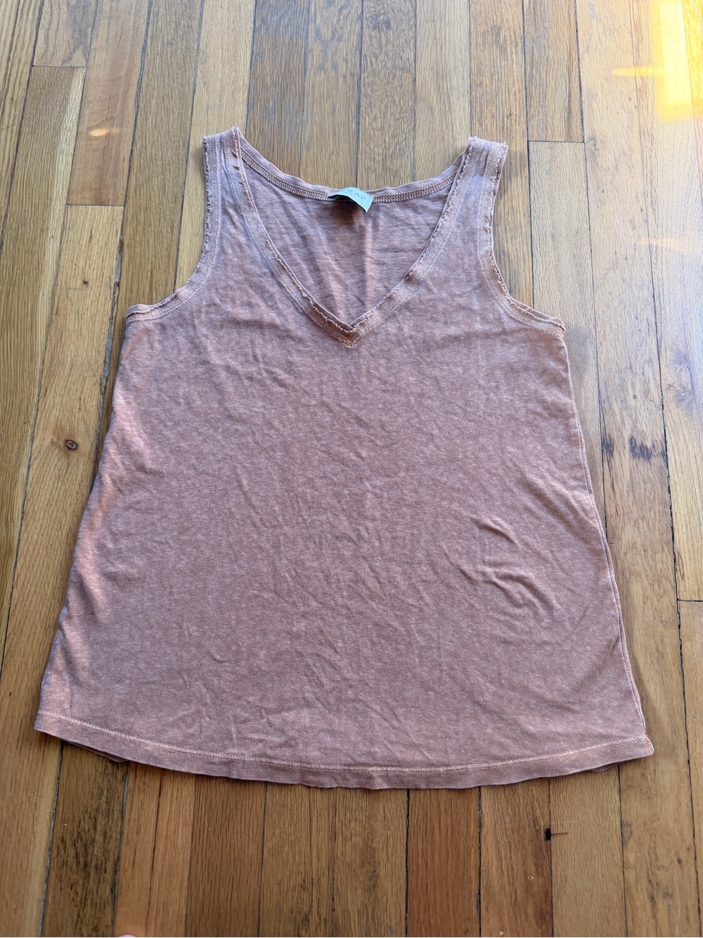 Wrap London tan tank top